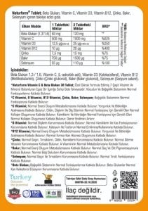 Naturfarm Vitamin C & Beta Glukan 30 Tablet