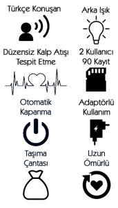 Bilekten Tansiyon Aleti Türkçe Konuşan Respirox JN-163EW – Yeni
